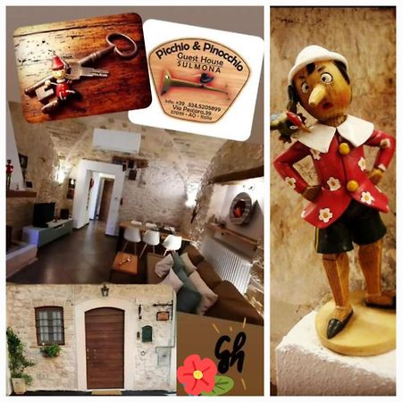 Picchio&Pinocchio Guest House スルモナ エクステリア 写真
